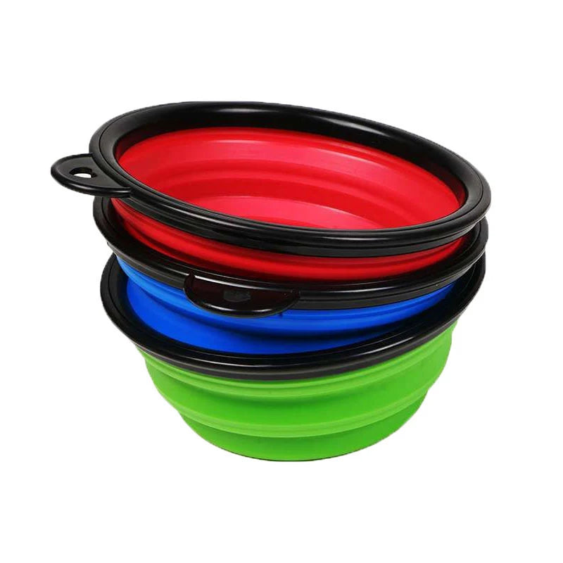 Collapsible Silicone Travel Pet Bowl