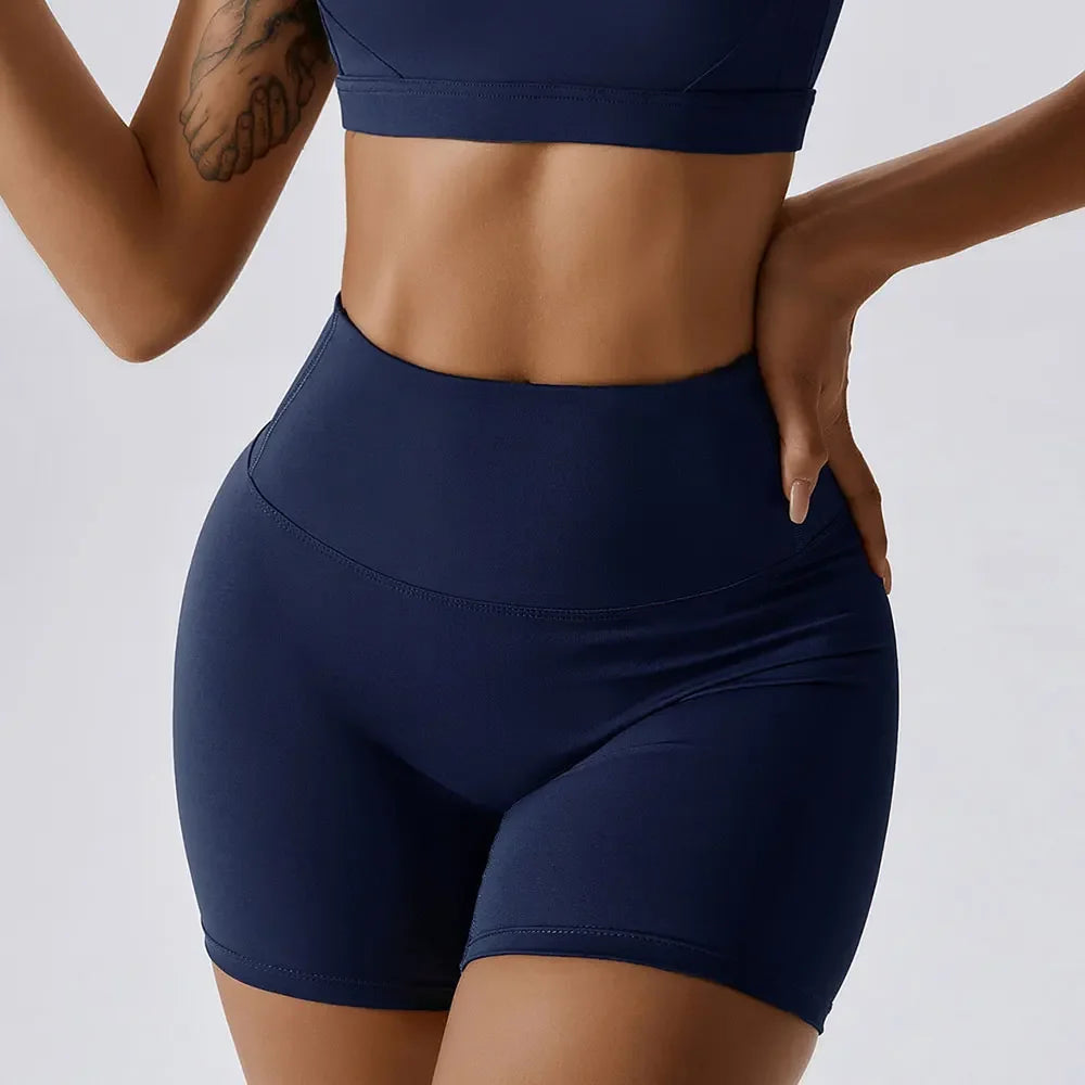 Women’s High-Waist Butt-Lifting Yoga Shorts