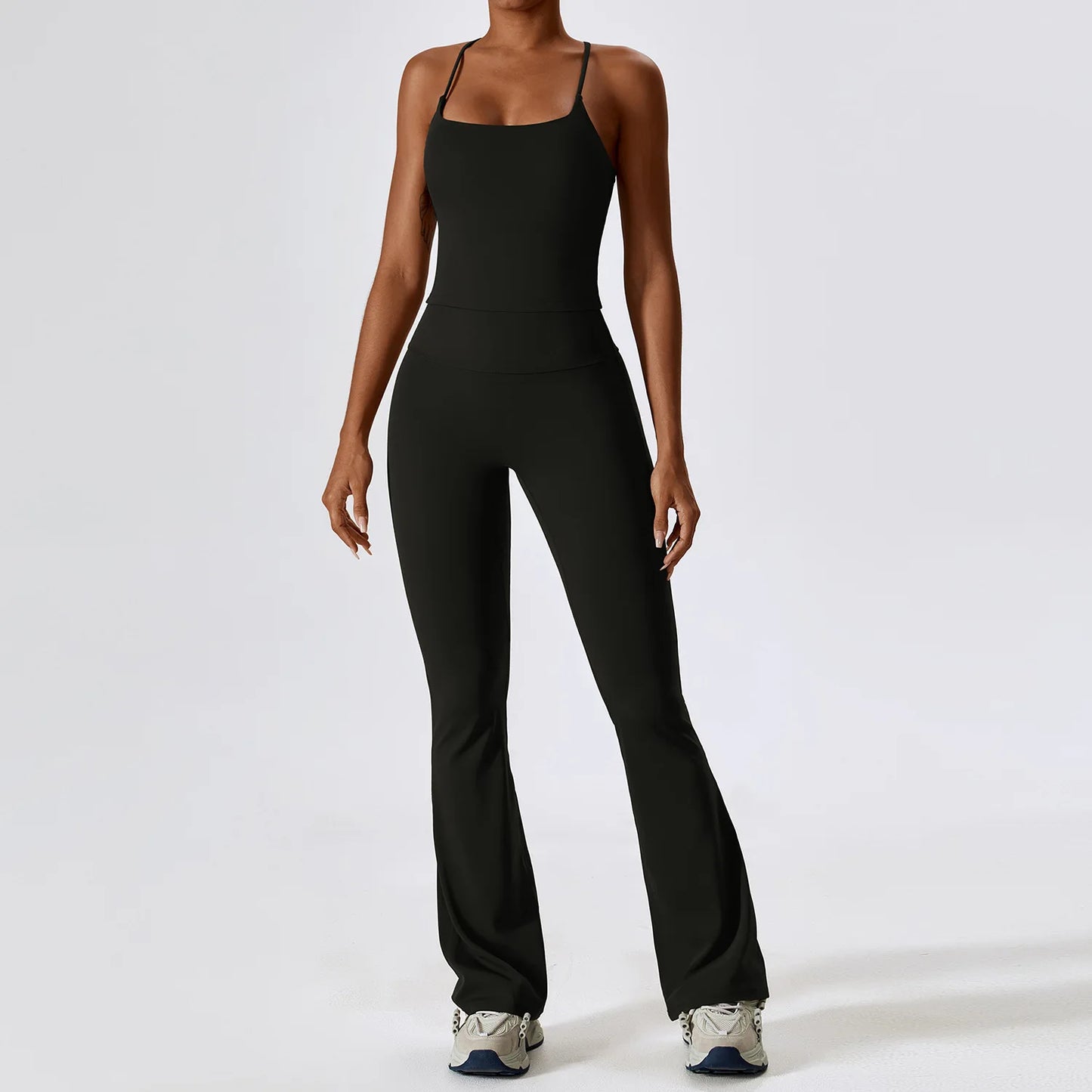 2-Piece Seamless Yoga Set – Move with Purpose, Stretch with Freedom (Sports Bra or Long Sleeve + High-Waist Leggings)