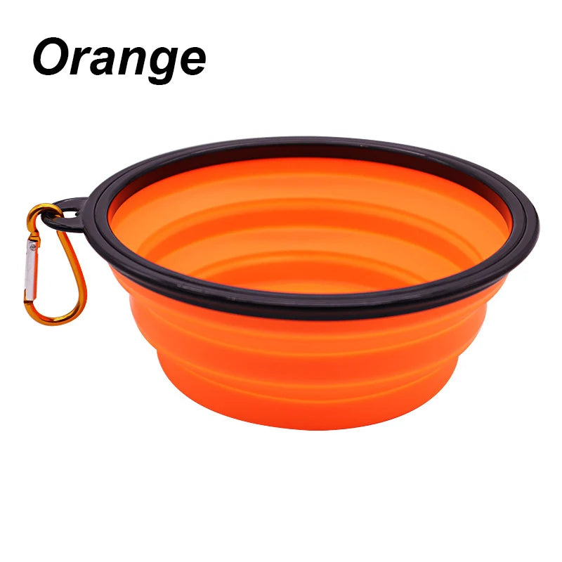 Collapsible Silicone Travel Pet Bowl