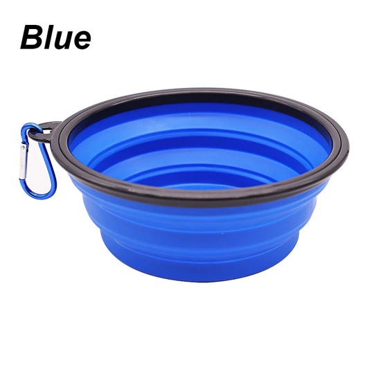 Collapsible Silicone Travel Pet Bowl