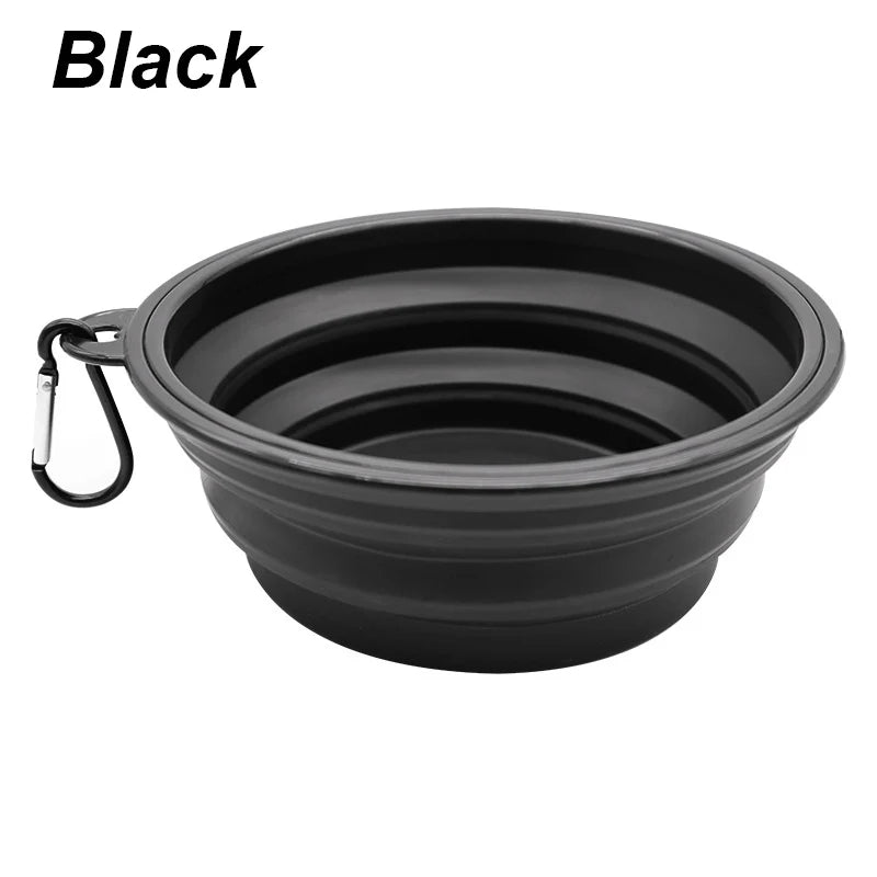 Collapsible Silicone Travel Pet Bowl