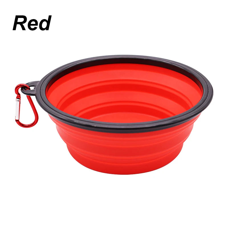 Collapsible Silicone Travel Pet Bowl