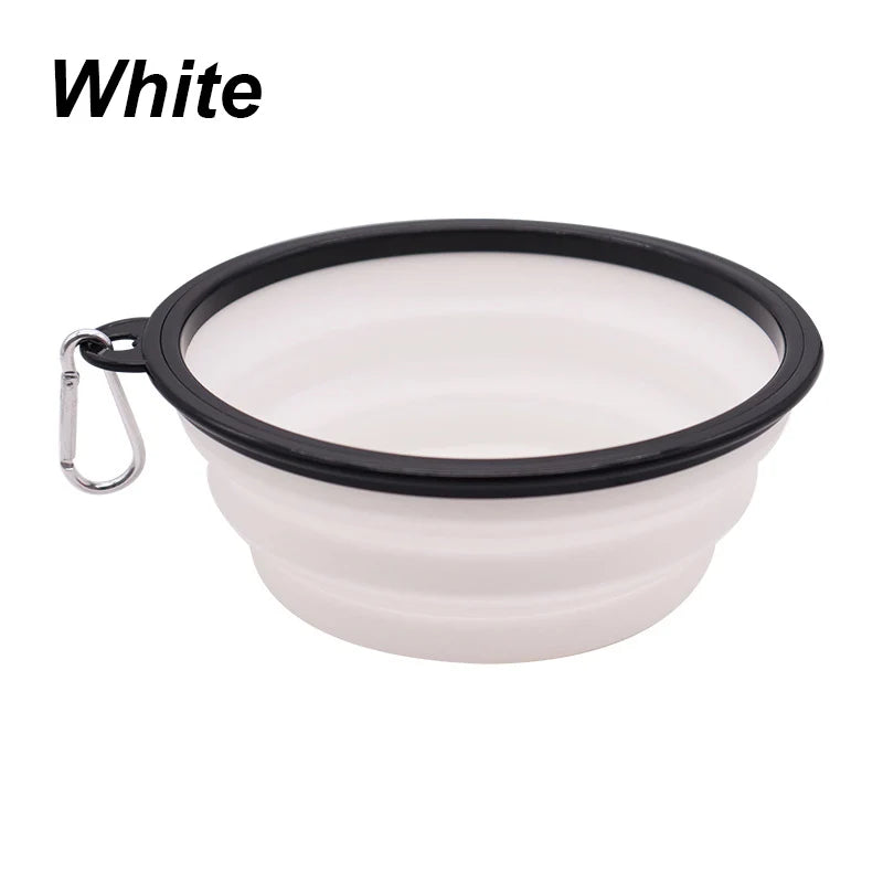 Collapsible Silicone Travel Pet Bowl